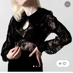 Killstar Bite Tonight Long sleeve blouse